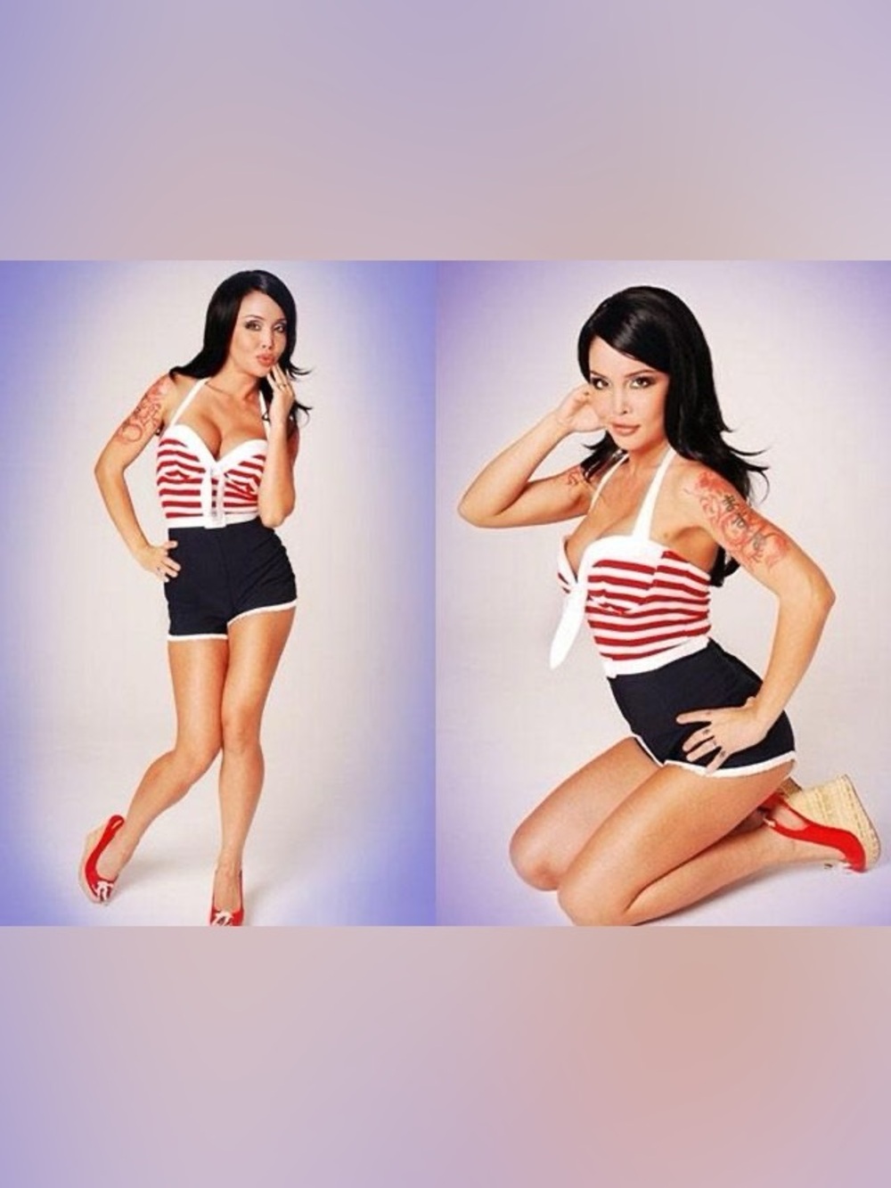Pinup Couture Sailor Pinup Playsuit Romper